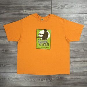 Vintage Y2K Snoring He-Beast Halloween T Shirt
